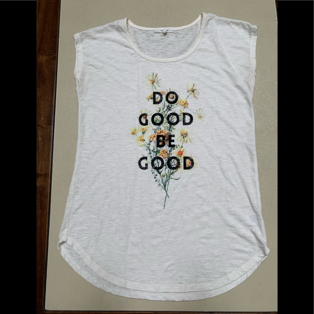 Maurice’s NWOT! “Do good, Be good” Sleeveless Tee XS